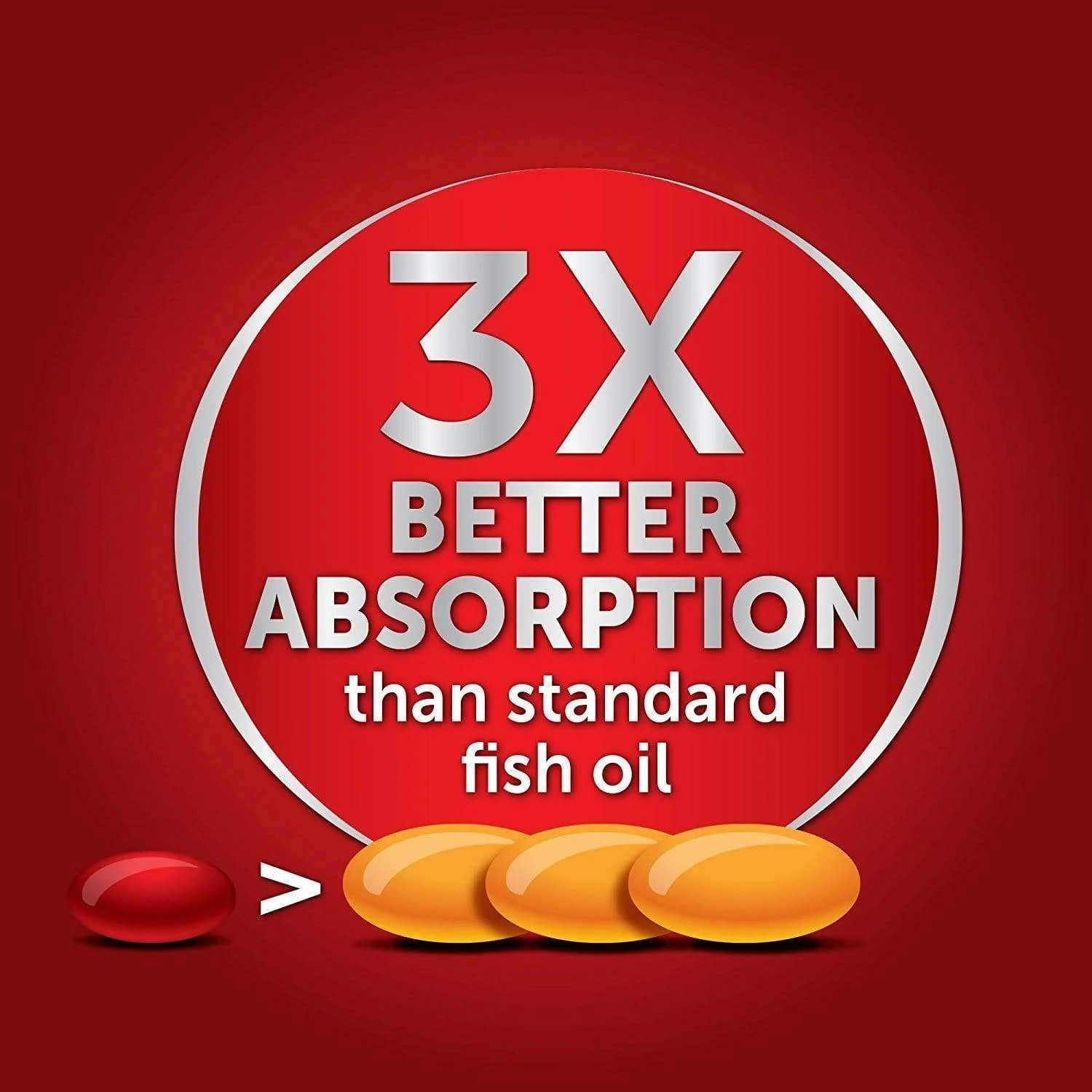 MegaRed Advanced Triple Absorption Omega-3 Fish Oil Supplement - Image 4