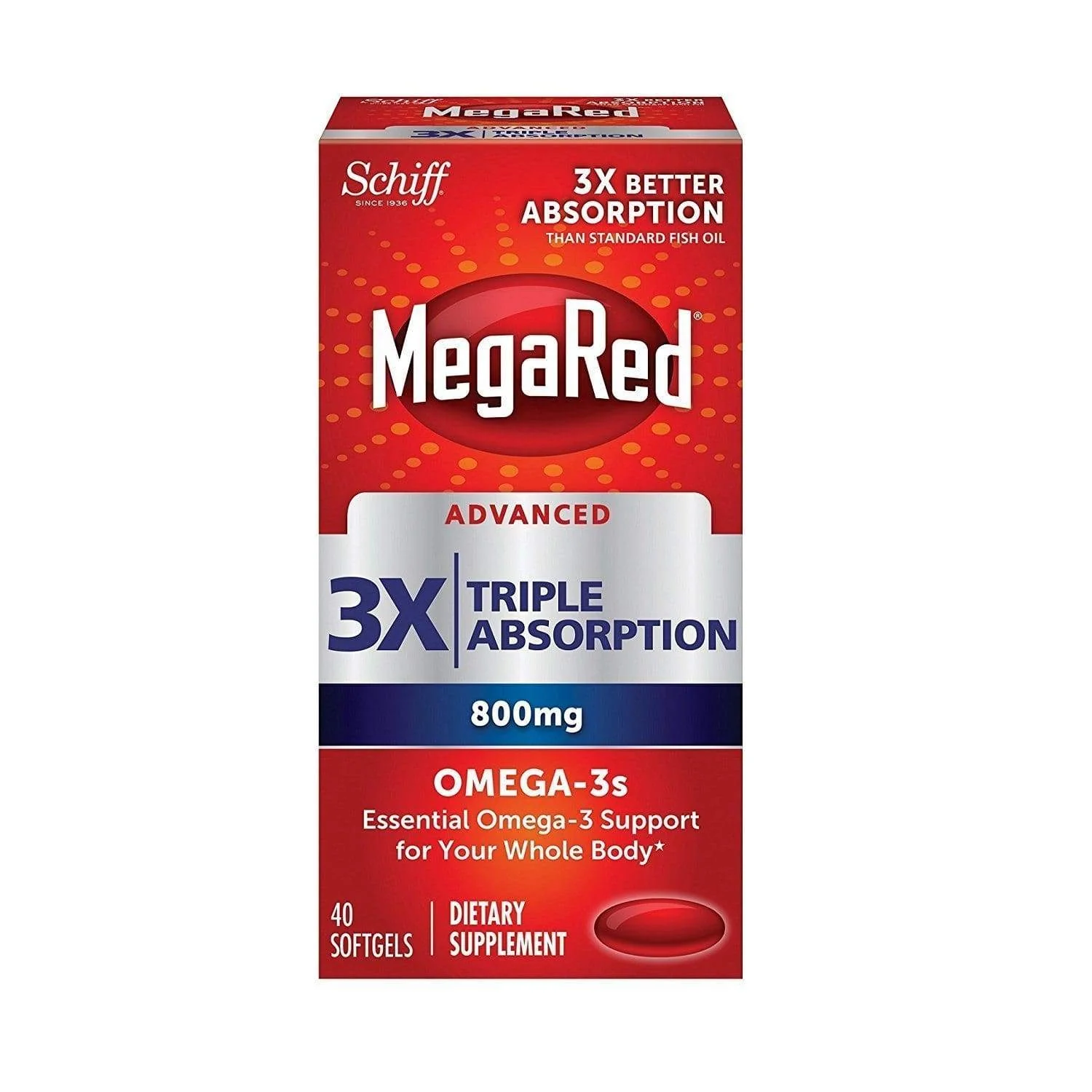 MegaRed Advanced Triple Absorption Omega-3 Fish Oil Supplement - Image 7