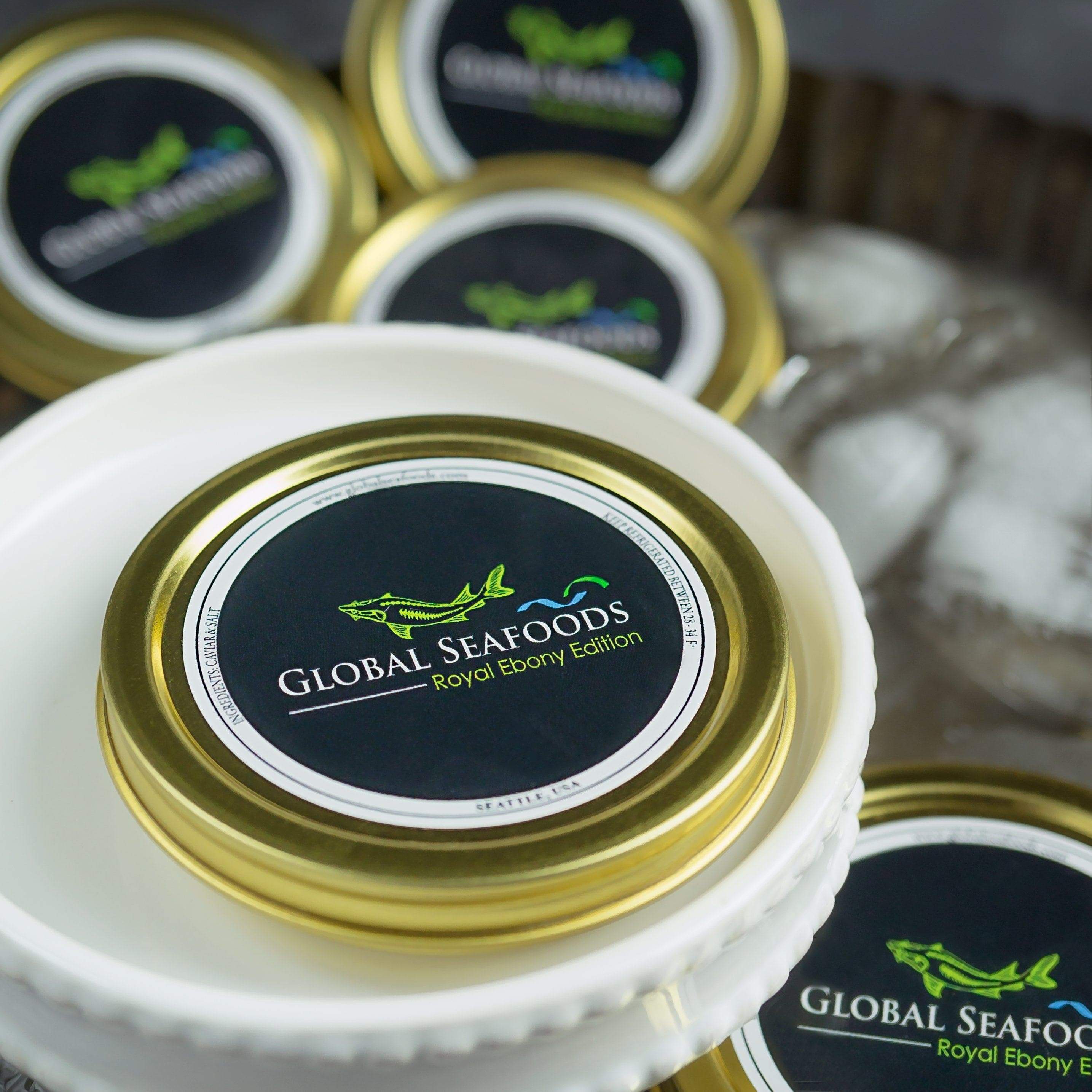 Sturgeon Caviar - Imperial Gold Ossetra from Global Seafoods - Image 3