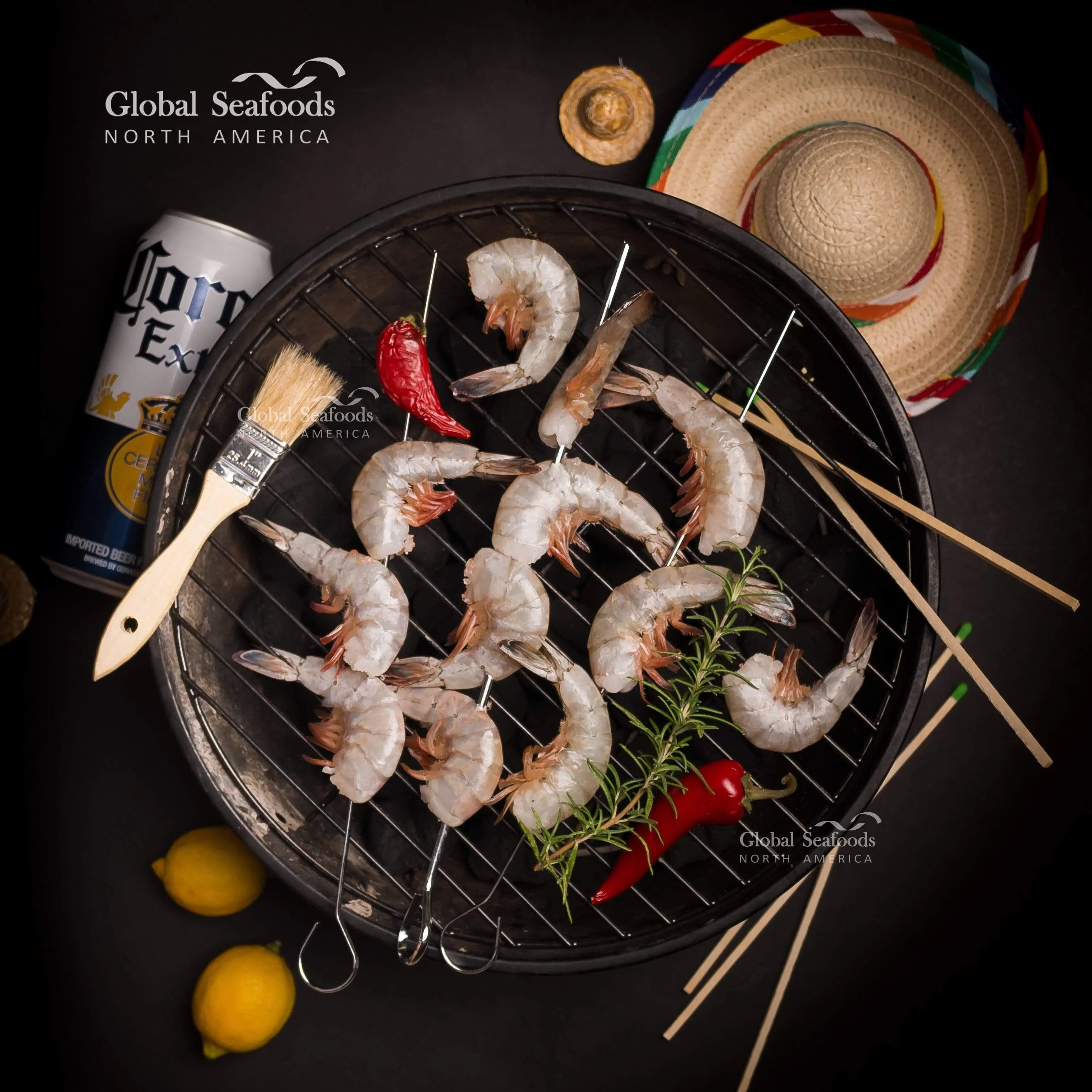 Wild Blue Mexican Shrimp - 5 lbs or 10 lbs - Image 2